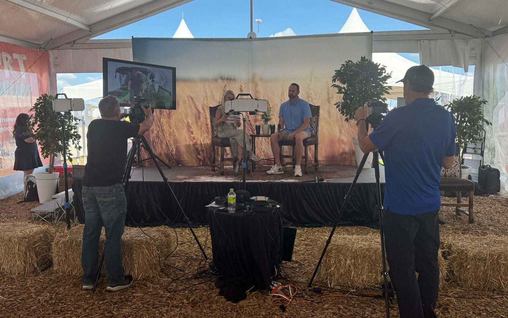 CEO Zach Bosle Interviewed by RFD-TV at the Farm Progress Show