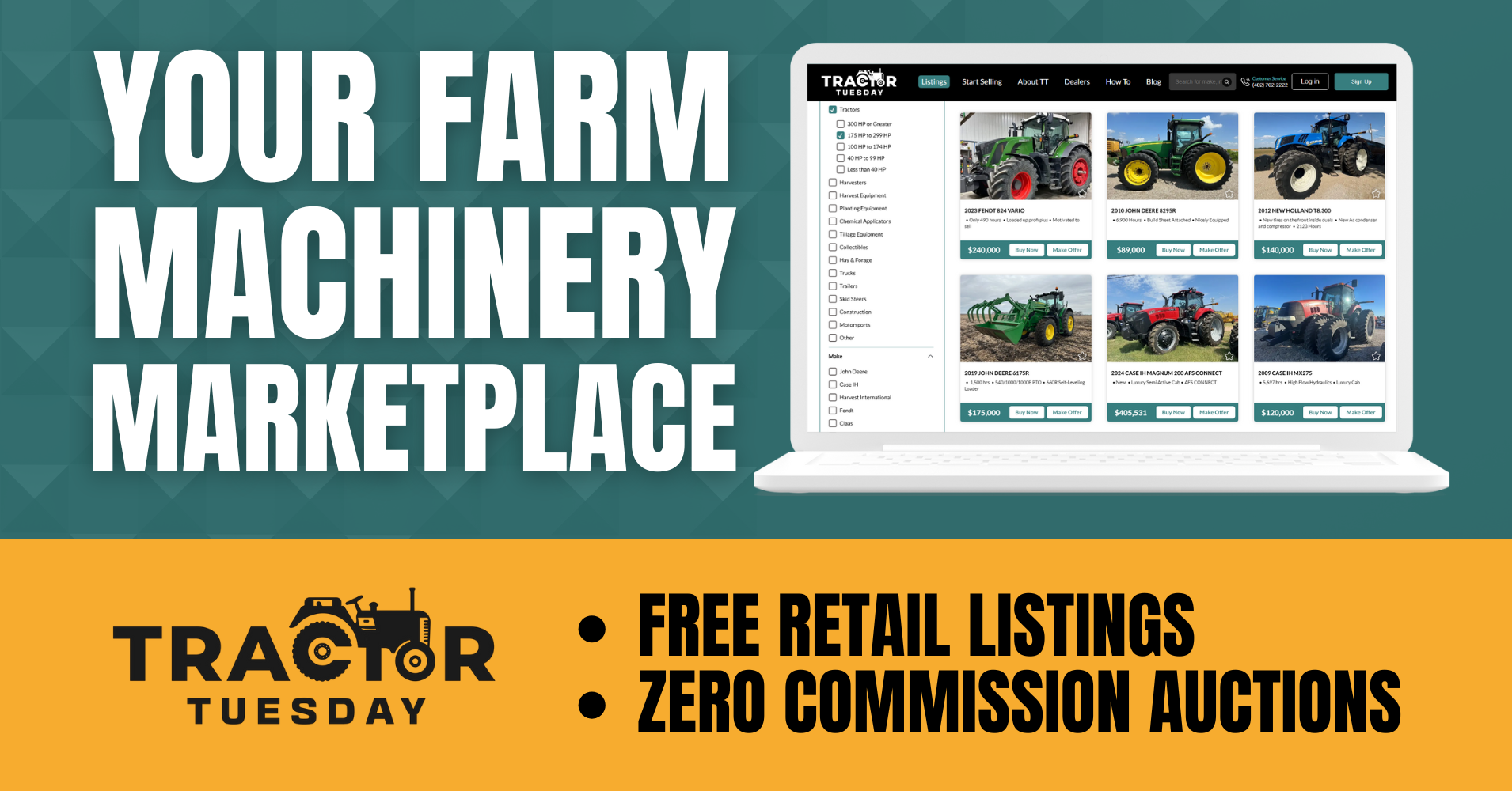 Tractor Tuesday Now Has Over 2,000 Daily Deals Listings