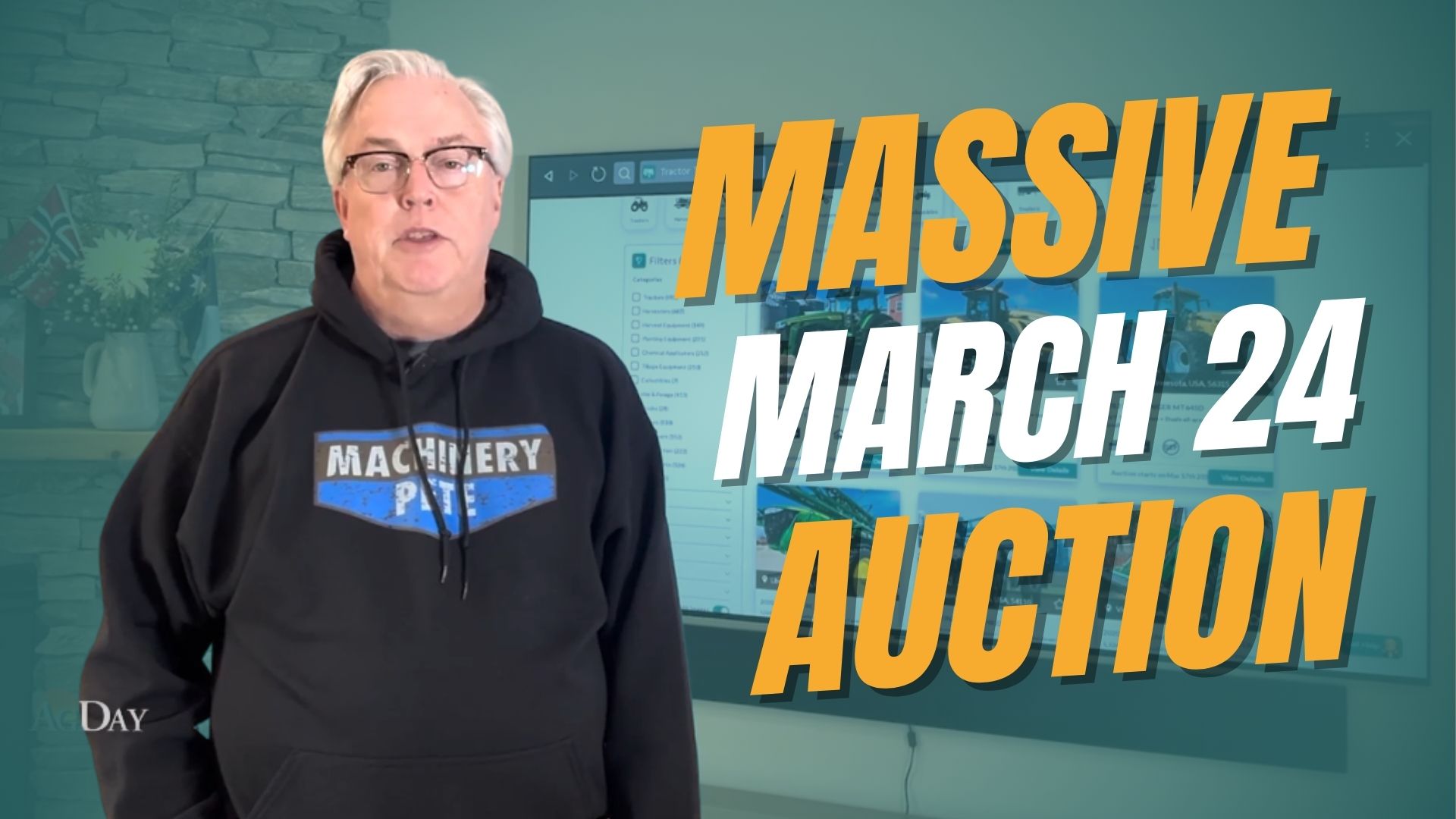 Machinery Pete Highlights the March 24 Auction on Tractor Tuesday